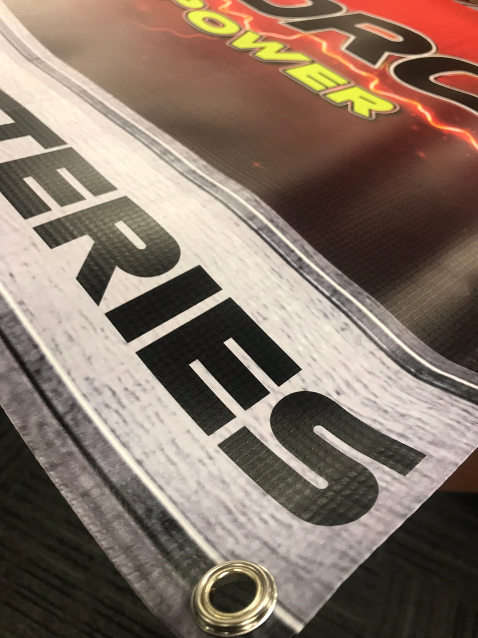 Vinyl Banner w/ Grommets