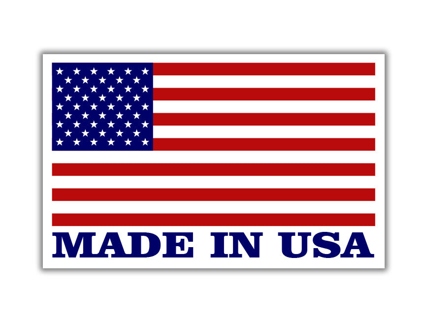 Made In USA Sticker (500 Roll)